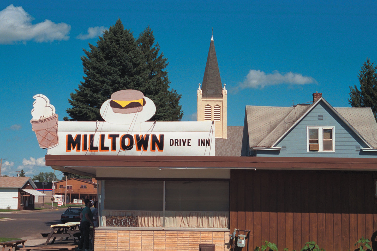 Milltown Drive Inn Magnet