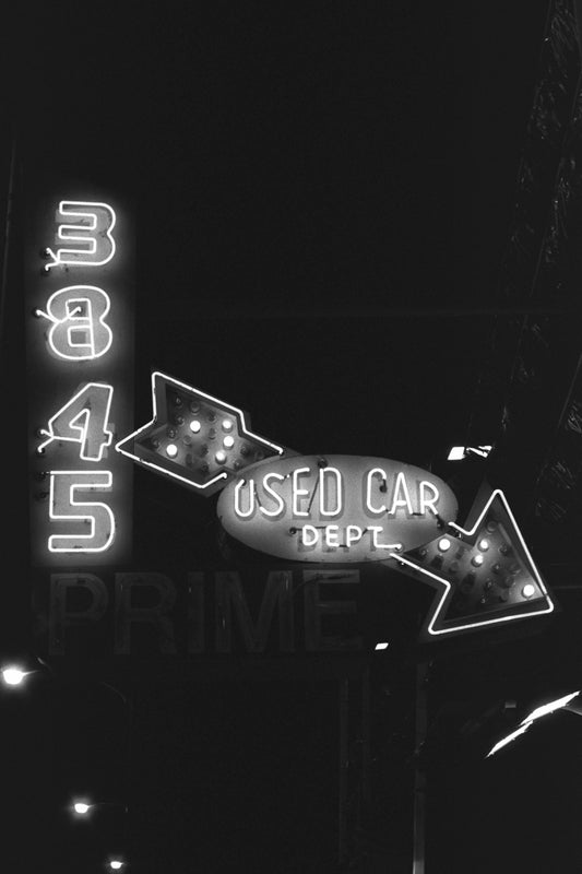 3845 Prime Used Car Magnet