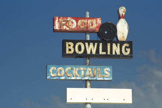 Food Bowling Cocktails Magnet