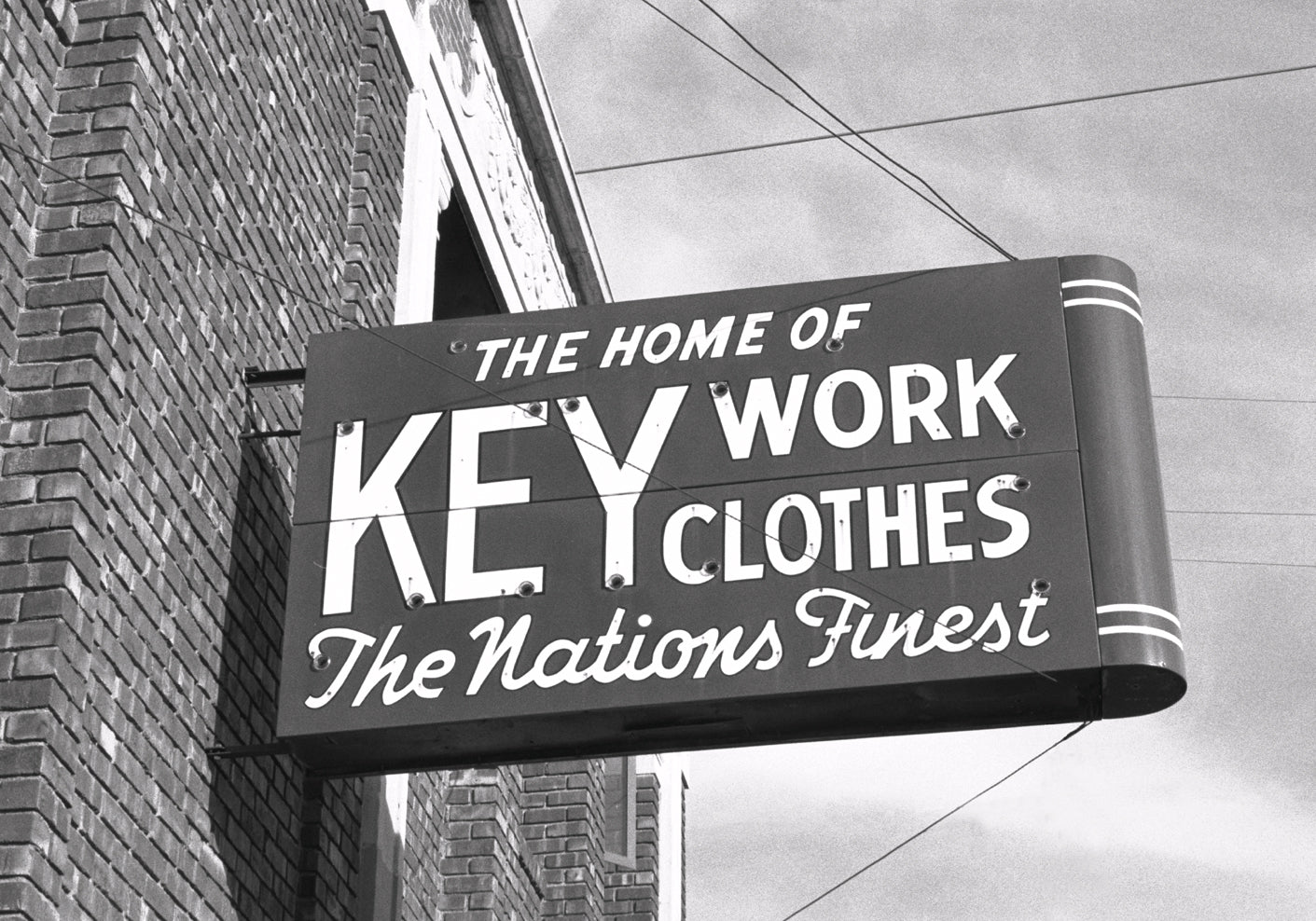 Key Work Clothes Magnet
