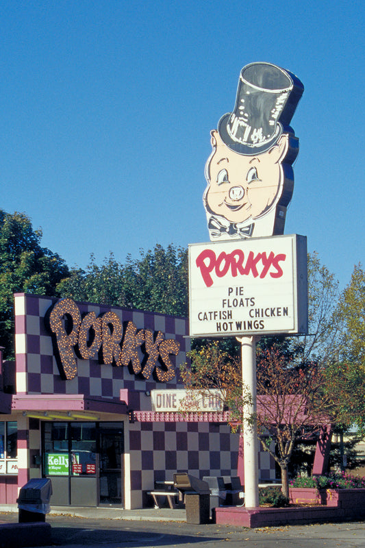 Porky's Drive In Magnet